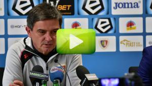 Piast Gliwice - Sandecja 2-2 (1-1), Waldemar Fornalik