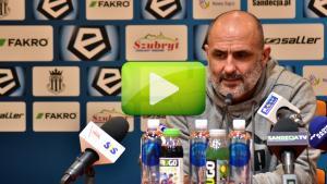 Sandecja - Cracovia 1-1 (0-1), Michał Probierz