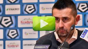 Sandecja - Lech Poznań 0-0, Nenad Bjelica