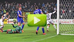 Sandecja - Wigry Suwałki 2-0 (1-0), skrót meczu