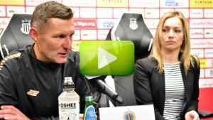 Sandecja - Chrobry Głogów 1-0 (1-0), pomeczowa konferencja