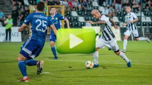 Sandecja - Miedź Legnica 1-2 (1-2), skrót meczu