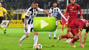 Zagłębie Sosnowiec - Sandecja 3-1 (1-0), skrót meczu