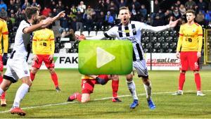 Sandecja - Stomil Olsztyn 3-0 (3-0), skrót meczu