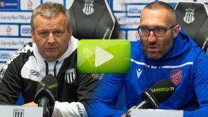 Sandecja - Raków Częstochowa 0-3 (0-2), Puchar Polski - konferencja