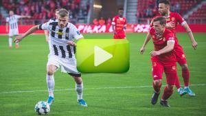 Widzew Łódź - Sandecja 2-1 (1-1), skrót meczu