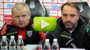 Sandecja - GKS Bełchatów 0-0, pomeczowa konferencja