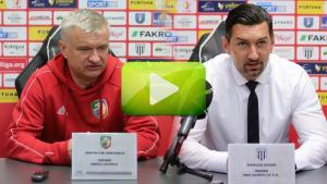 Sandecja - Miedź Legnica 2-0 (1-0), pomeczowa konferencja