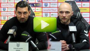 Sandecja - GKS Tychy 2-1 (1-1), pomeczowa konferencja