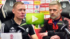 Sandecja - ŁKS Łódź 2-1 (1-0), pomeczowa konferencja