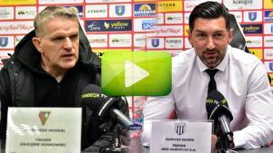 Sandecja - Zagłębie Sosnowiec 2-1 (1-0), pomeczowa konferencja