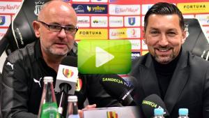 Sandecja - Korona Kielce 2-1 (1-0), pomeczowa konferencja