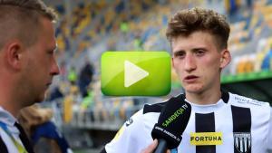 Arka Gdynia - Sandecja 3-0 (1-0), Wojciech Hajda