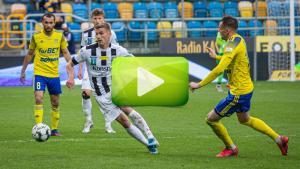 Arka Gdynia - Sandecja 3-0 (1-0), skrót meczu