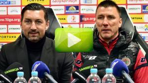 Sandecja - Chrobry Głogów 1-1 (0-1), pomeczowa konferencja