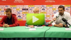 Górnik Polkowice - Sandecja 0-2 (0-1), konferencja prasowa