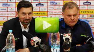 Puszcza Niepołomice - Sandecja 1-2 (1-1), pomeczowa konferencja