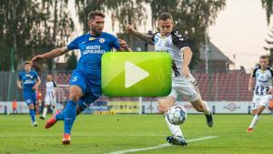 Puszcza Niepołomice - Sandecja 1-2 (1-1), skrót meczu