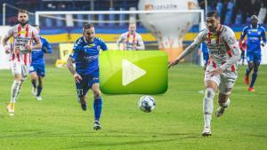 Resovia - Sandecja 0-1 (0-1), skrót meczu