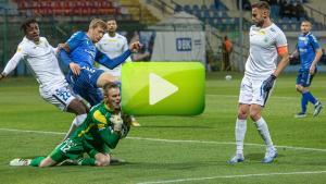 Stomil Olsztyn - Sandecja 1-2 (0-2), skrót meczu