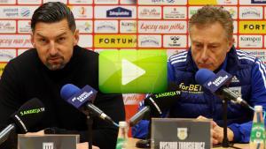 Sandecja - Arka Gdynia 3-1 (2-1), pomeczowa konferencja