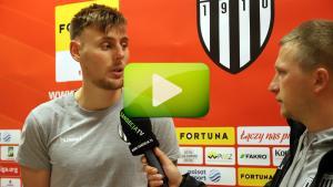 Sandecja - Arka Gdynia 3-1 (2-1), Dawid Wolny