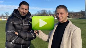 Trener Dariusz Dudek przed meczem z Widzewem Łódź