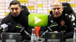 Sandecja - Widzew Łódź 2-2 (0-1), pomeczowa konferencja