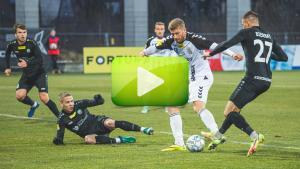 Sandecja - Górnik Polkowice - 1-1 (1-0), skrót meczu