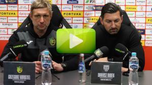 Sandecja Nowy Sącz - GKS Jastrzębie 2-0 (0-0), pomeczowa konferencja prasowa