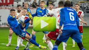 ŁKS Łódź - Sandecja Nowy Sącz 3-2 (2-1), skrót meczu