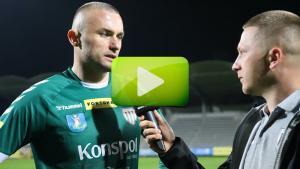 Miedź Legnica - Sandecja Nowy Sącz 0-0, Dawid Pietrzkiewicz