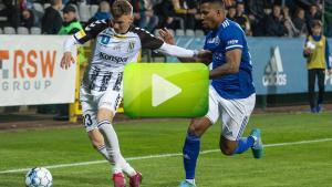 Miedź Legnica - Sandecja Nowy Sącz 0-0, skrót meczu