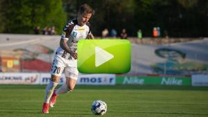 Zagłębie Sosnowiec - Sandecja Nowy Sącz 3-3 (3-1), skrót meczu