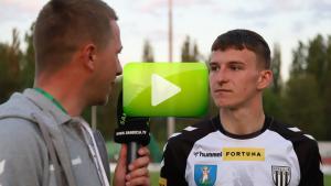 Zagłębie Sosnowiec - Sandecja Nowy Sącz 3-3 (3-1), Jakub Zych