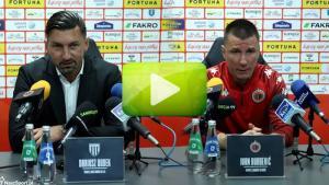 Sandecja Nowy Sącz - Chrobry Głogów 0-0, pomeczowa konferencja prasowa