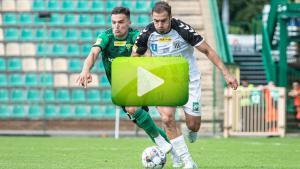 Górnik Łęczna - Sandecja Nowy Sącz 1-1 (1-1), skrót meczu