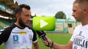 Górnik Łęczna - Sandecja Nowy Sącz 1-1 (1-1), Michał Walski