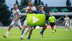 Resovia Rzeszów - Sandecja Nowy Sącz 0-0, skrót meczu