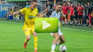 Arka Gdynia - Sandecja Nowy Sącz 1-1 (1-0), skrót meczu