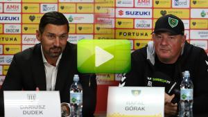 GKS Katowice - Sandecja Nowy Sącz 0-0, pomeczowa konferencja prasowa