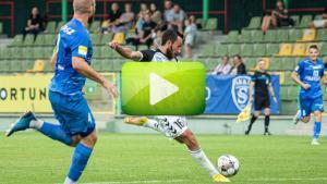 Skra Częstochowa - Sandecja Nowy Sącz 0-0, skrót meczu