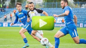 Ruch Chorzów - Sandecja Nowy Sącz 2-1 (0-1), skrót meczu