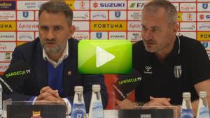 Sandecja Nowy Sącz - Chojniczanka Chojnice 2-1 (0-0), pomeczowa konferencja prasowa
