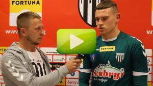 Sandecja Nowy Sącz - Chojniczanka Chojnice 2-1 (0-0), rozmowa z Szymonem Tokarzem