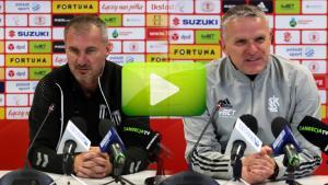 ŁKS Łódź - Sandecja Nowy Sącz 1-0 (0-0), pomeczowa konferencja prasowa