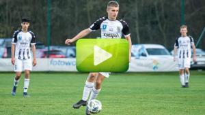 Amator Paszyn - Sandecja II Nowy Sącz 0-7 (0-3), skrót meczu