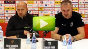 Sandecja Nowy Sącz - Zagłębie Sosnowiec 4-1 (1-1), pomeczowa konferencja prasowa
