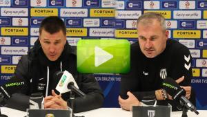 Sandecja Nowy Sącz - Śląsk Wrocław 2:2 pd. k.1:2, pomeczowa konferencja prasowa