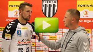 Sandecja Nowy Sącz - Wisła Kraków 1-1 (0-1), rozmowa z Michalem Piterem-Bučko